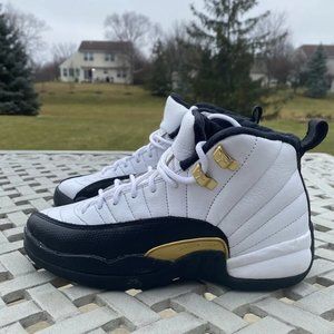 Nike Air Jordan 12 Retro GS Royalty Taxi Youth 5Y Basketball Shoe 153265-170